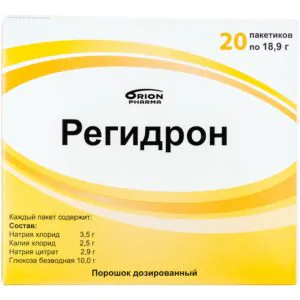 Rehydron powder dosed in bags of 18.9 g 20 pcs.