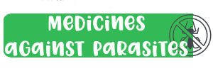 Medicines against parasites