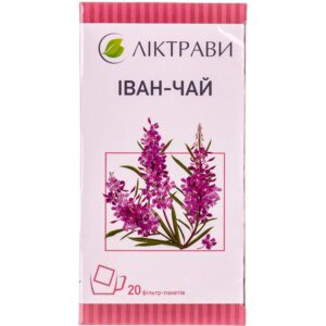 Ivan Chai (fireweed, rosebay willowherb) phytotea in filter bags of 1.5 g 20 pcs