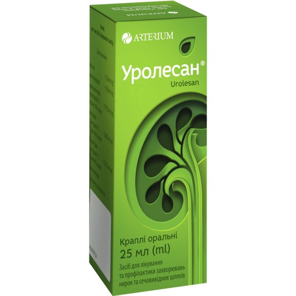 Urolesan oral drops dropper bottle 25 ml