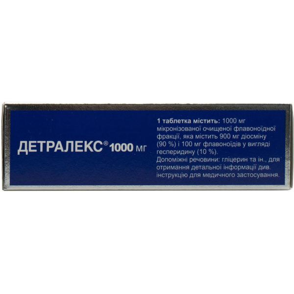 Detralex film-coated tablets of 1000 mg 30 pcs