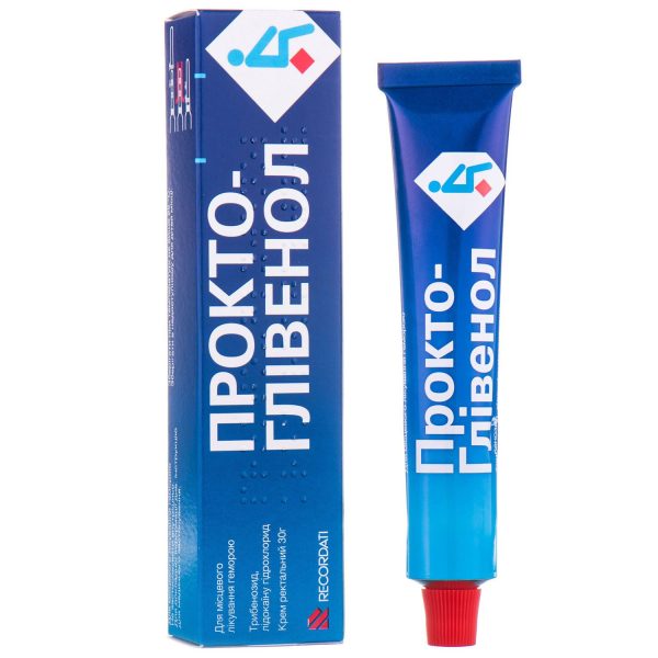 Procto-Glyvenol cream rectal tube 30 g with nozzle