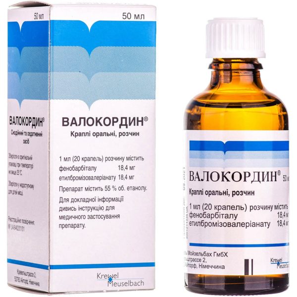 Valocordin oral drops dropper bottle 50 ml
