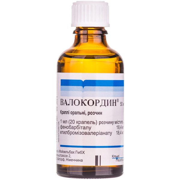 Valocordin oral drops dropper bottle 50 ml