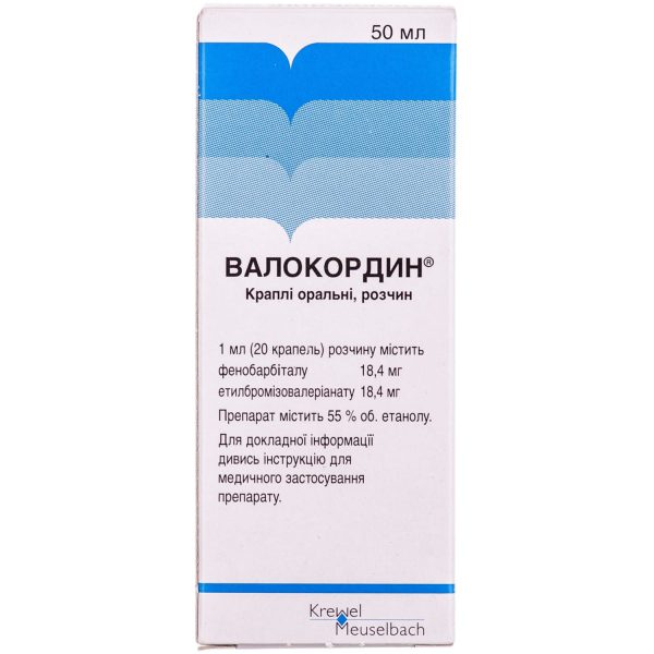 Valocordin oral drops dropper bottle 50 ml