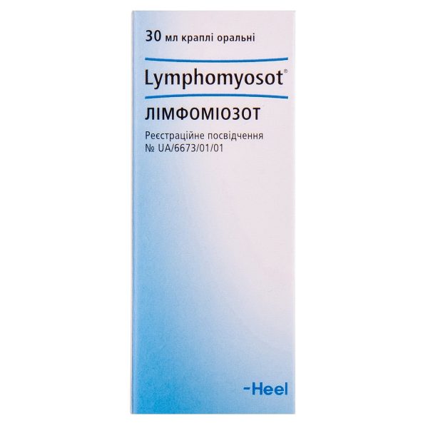 Lymphomyosot oral drops dropper bottle 30 ml