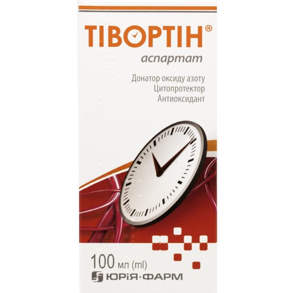 Tivortin aspartate oral solution 200 mg/ml bottle 100 ml