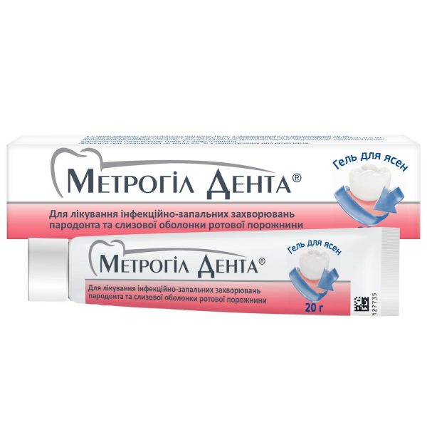 Metrogyl denta gel tube 20 g