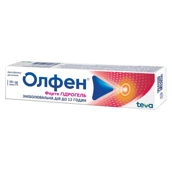 Olfen Forte Hydrogel gel 2% tube 50 g