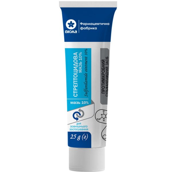 Streptocide ointment 10% tube 25 g