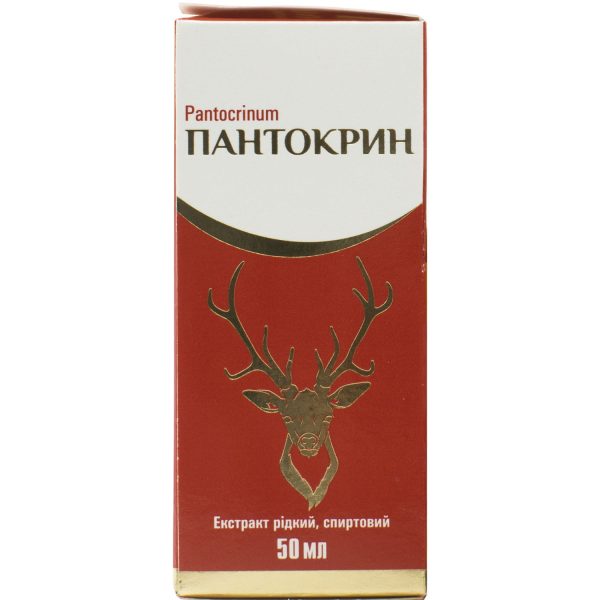 Pantocrinum extract liquid alcohol bottle 50 ml