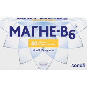 Magne-B6 film-coated tablets 60 pieces
