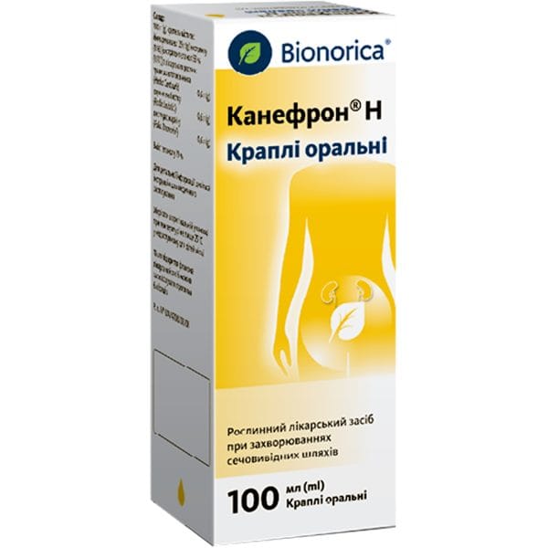 Canephron N oral drops bottle with dosing device 100 ml