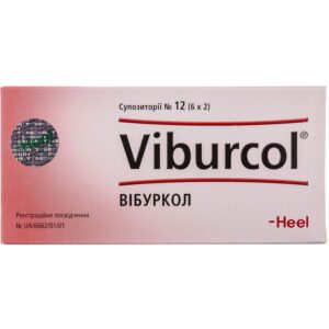 Viburcol suppositories 12 pcs.