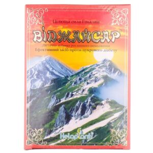 Powder for the treatment of diabetes mellitus Vijaysar in bags of 30 pcs.