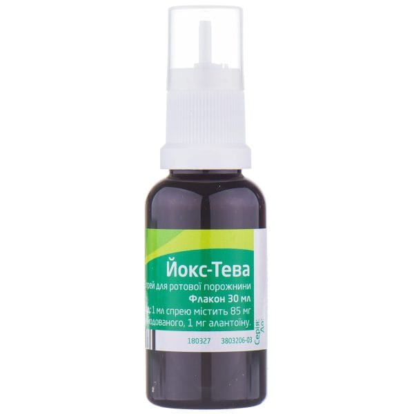 Jox Teva oral spray with atomizer bottle 30 ml