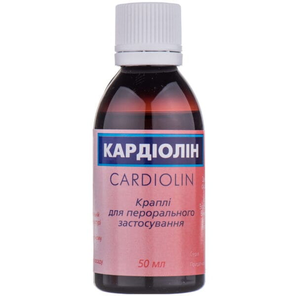 Cardiolin drops for oral use bottle 50 ml