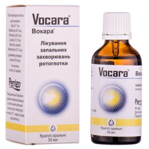 Vocara oral drops dropper bottle 50 ml