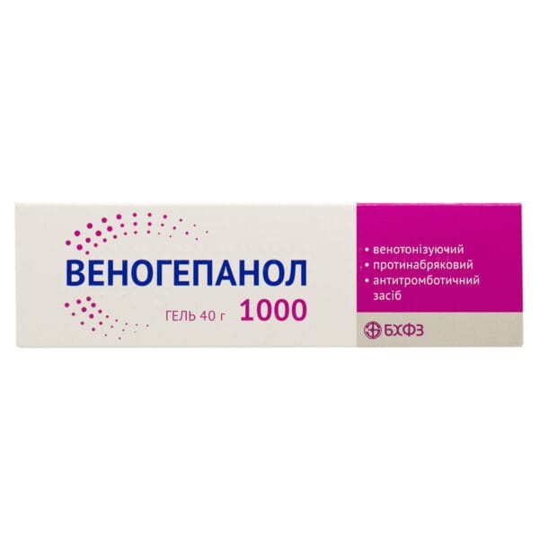 Venohepanol 1000 gel tube 40 g