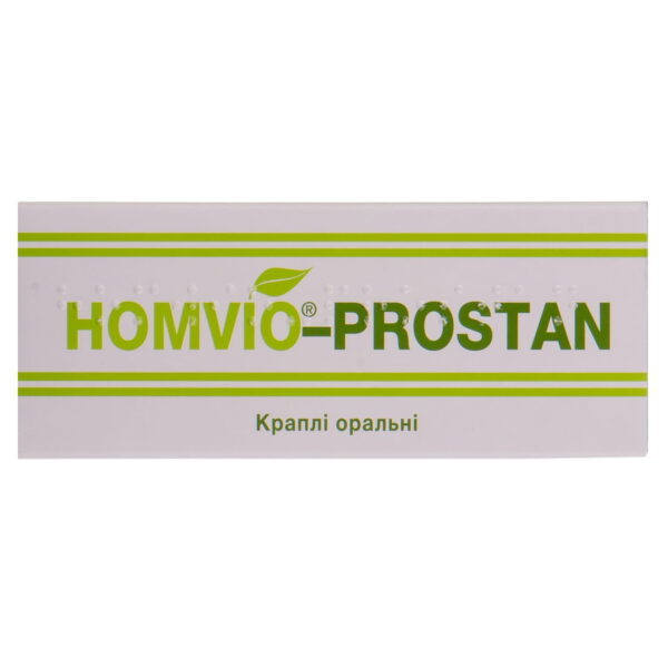 Homvio-Prostan oral drops bottle with dropper 50 ml