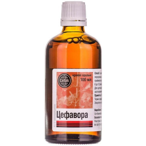 Cefavora oral drops bottle 100 ml