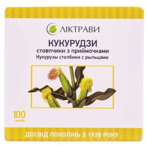 Cut and pressed corn silk, pack with inner bag 100 g