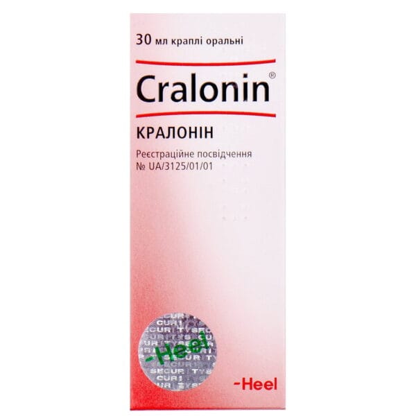Cralonin oral drops dropper bottle 30 ml