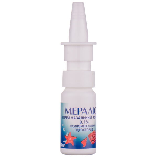 Meralys spray nasal solution 0.1% bottle with dosing device 10 ml