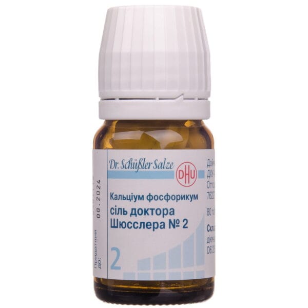 Calcium phosphoricum salt Dr. Schussler No. 2 tablets in a bottle 80 pcs