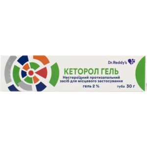 Ketorol gel 2% tube 30 g