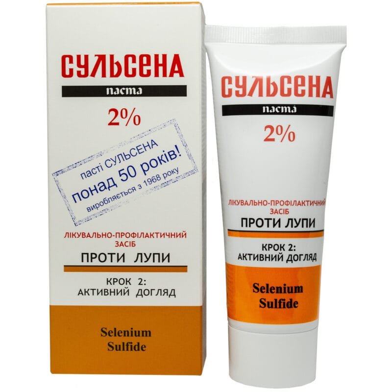 Sulsena Sulsena Hair Paste 2% Anti-Dandruff 75 ml - Online drugstore