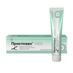 Proctosan Neo rectal ointment tube of 20 g with an applicator