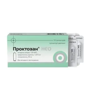 Proctosan Neo rectal suppositories 10 pcs.