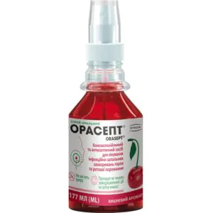 Orasept oral spray 1.4% bottle 177 ml