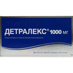 Detralex film-coated tablets of 1000 mg 30 pcs