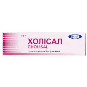 Cholisal oral gel tube 10 g