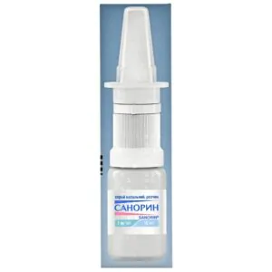 Sanorin spray nasal solution 1 mg/ml bottle 10 ml