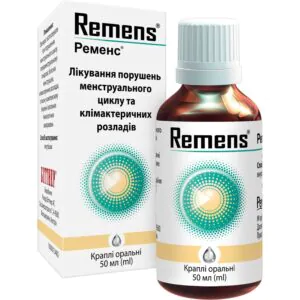 Remens oral drops dropper bottle 50 ml