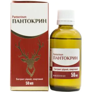 Pantocrinum extract liquid alcohol bottle 50 ml