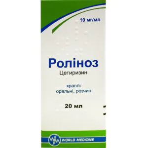 Rolinoz oral drops solution 10 mg/ml bottle 20 ml