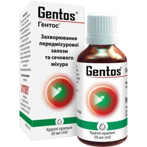 Gentos oral drops dropper bottle 50 ml