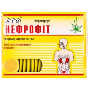 Nephrophyt in filter bags of 1.5 g, 20 pcs.