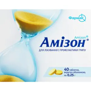 Amizon film-coated tablets 0.25 g 40 pcs.
