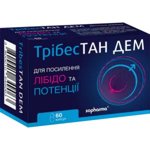 Tribestan Dem capsules to enhance libido and potency 60 pcs.