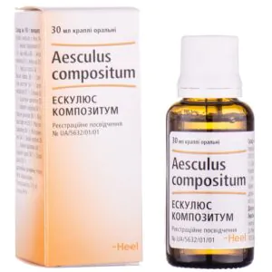 Aesculus compositum oral drops bottle 30 ml