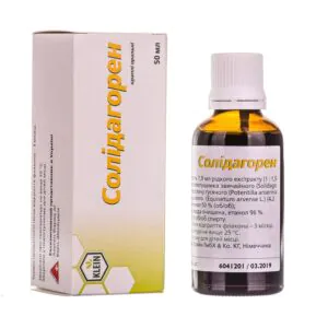 Solidagoren oral drops bottle with dropper 50 ml