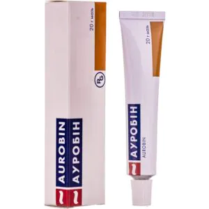Aurobin ointment tube 20 g