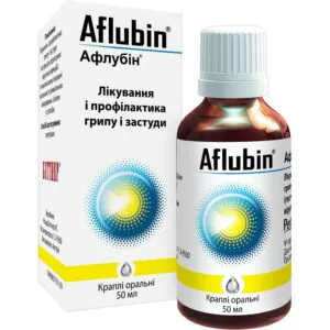 Aflubin oral drops dropper bottle 50 ml