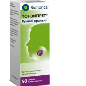 Tonsipret oral drops bottle 50 ml