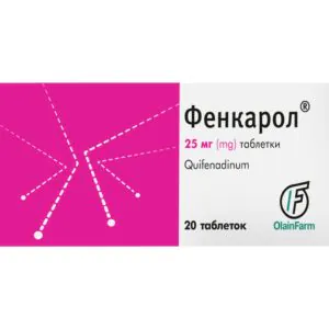 Fenkarol tablets 25 mg 20 pcs.